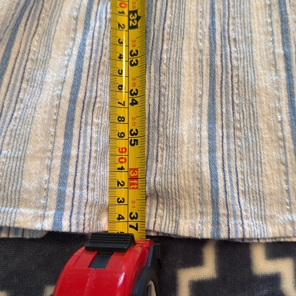 Vineyard Vines Blue and White Striped midi dress Spring Summer - Picture 8 of 9